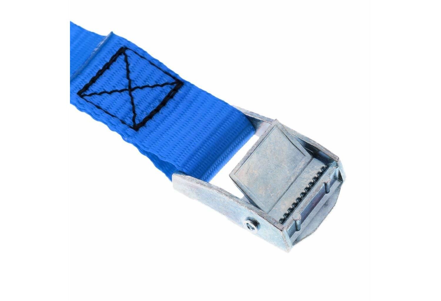 Cam Buckles Tie Down Straps 4 x 25mm 2.5 Metre roof Luggage 