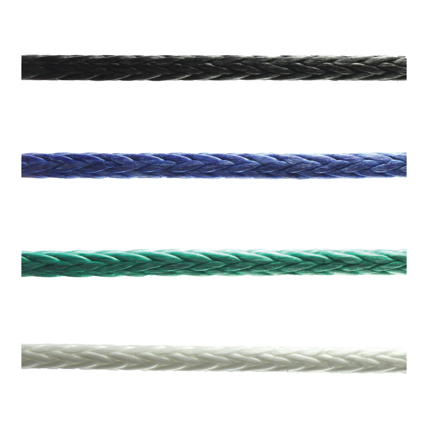 Dyneema Dyneema rope 7 metres x 10mm Blue/Black in colour new and unused 