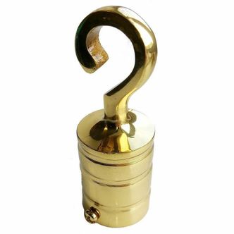 End Hook for 24mm Fittings - Brass