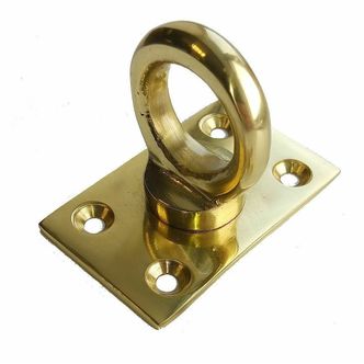 Decorative Rope Bracket for 24mm Rope - Brass