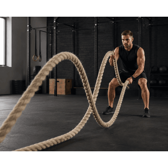 Synthetic Hemp Battle Rope (Various Lengths Available)