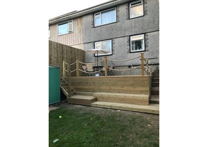 Customer image of Synthetic Hemp Garden Decking Rope