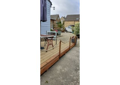 Customer image of Synthetic Hemp Garden Decking Rope