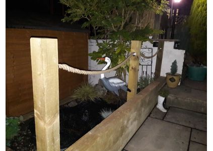 Customer image of Synthetic Hemp Garden Decking Rope