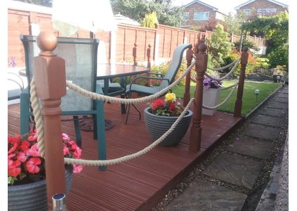 Customer image of Synthetic Hemp Garden Decking Rope