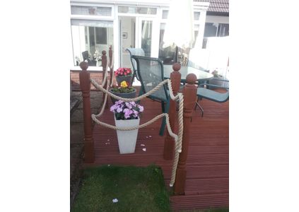 Customer image of Synthetic Hemp Garden Decking Rope
