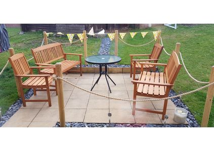 Customer image of Synthetic Hemp Garden Decking Rope