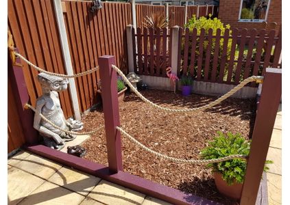 Customer image of Synthetic Hemp Garden Decking Rope