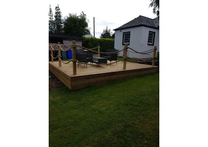 Customer image of Synthetic Hemp Garden Decking Rope