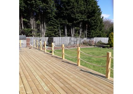 Customer image of Synthetic Hemp Garden Decking Rope