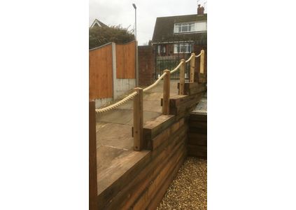 Customer image of Synthetic Hemp Garden Decking Rope