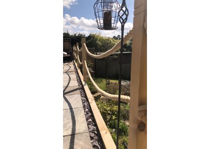 Customer image of Synthetic Hemp Garden Decking Rope