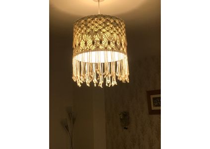 Customer image of Natural 3-Strand 100% Cotton Rope