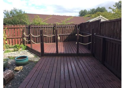 Customer image of Synthetic Hemp Garden Decking Rope