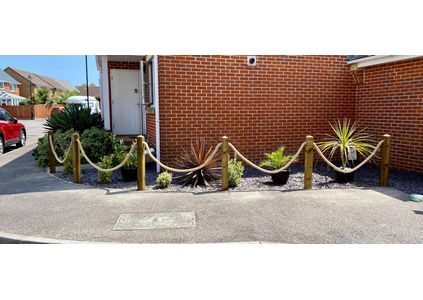 Customer image of Synthetic Hemp Garden Decking Rope