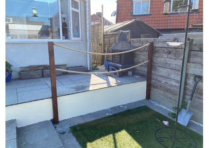 Customer image of Synthetic Hemp Garden Decking Rope