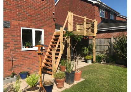 Customer image of Synthetic Hemp Garden Decking Rope