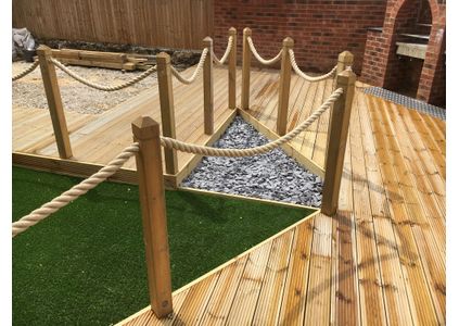 Customer image of Synthetic Hemp Garden Decking Rope