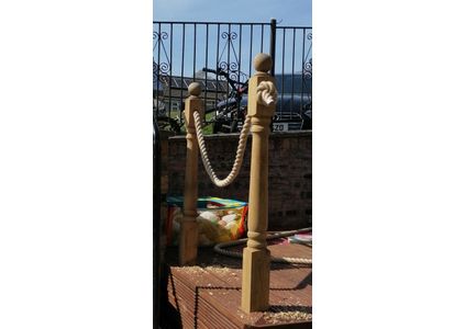 Customer image of Synthetic Hemp Garden Decking Rope