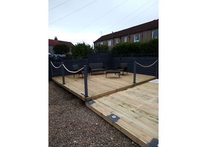 Customer image of Synthetic Hemp Garden Decking Rope