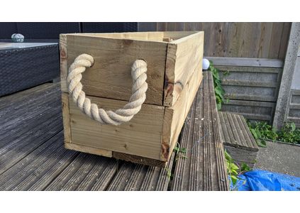 Customer image of Synthetic Hemp Garden Decking Rope