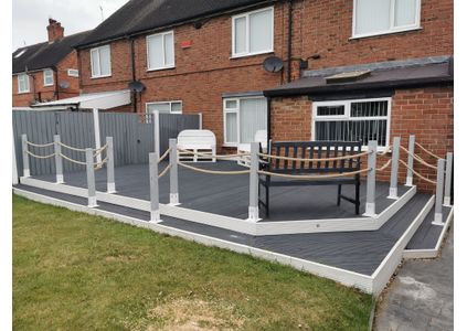 Customer image of Synthetic Hemp Garden Decking Rope