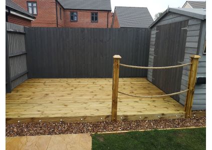 Customer image of Synthetic Hemp Garden Decking Rope