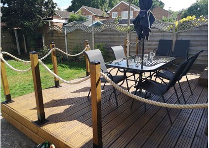 Customer image of Synthetic Hemp Garden Decking Rope