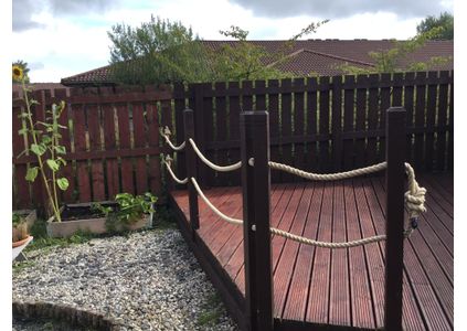 Customer image of Synthetic Hemp Garden Decking Rope