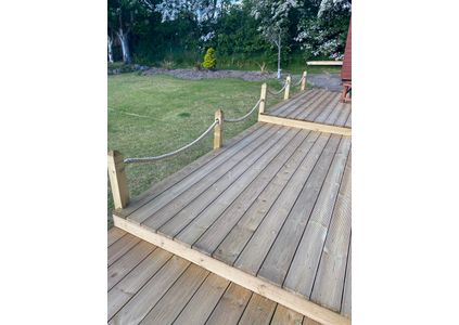 Customer image of Synthetic Hemp Garden Decking Rope