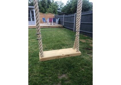 Customer image of Synthetic Hemp Garden Decking Rope