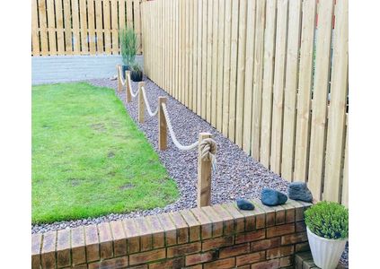 Customer image of Synthetic Hemp Garden Decking Rope