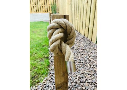 Customer image of Synthetic Hemp Garden Decking Rope