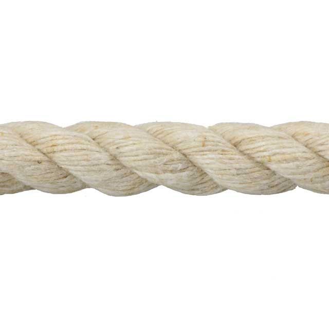 SWISH Soft Cotton Rope-64 feet 20m Multi-Function Natural Durable Long Rope 
