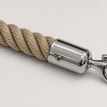 Theatre Synthetic Hemp Traditional Barrier Rope with Brass Or Chrome End Fittings/ Premade additional 3