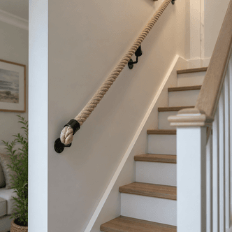 Synthetic Hemp Rope for Indoor Bannisters