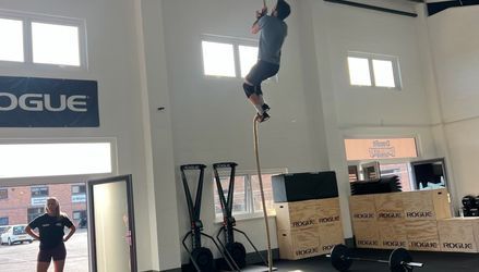 Customer image of Gym &amp; Climbing Rope - Natural Hemp &amp; Premade - Soft Eye
