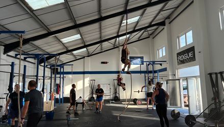 Customer image of Gym &amp; Climbing Rope - Natural Hemp &amp; Premade - Soft Eye