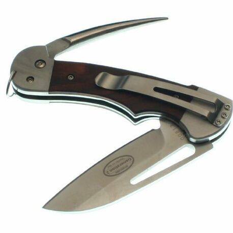 Myerchin G2 Captain Folder Rigging Knife With Wood Handle