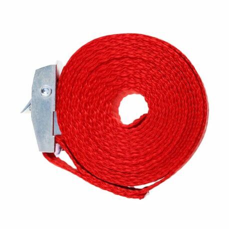 Two x 2 metre Cam Buckle Lashing/Tie Down Straps for Carriers Luggage Cargo