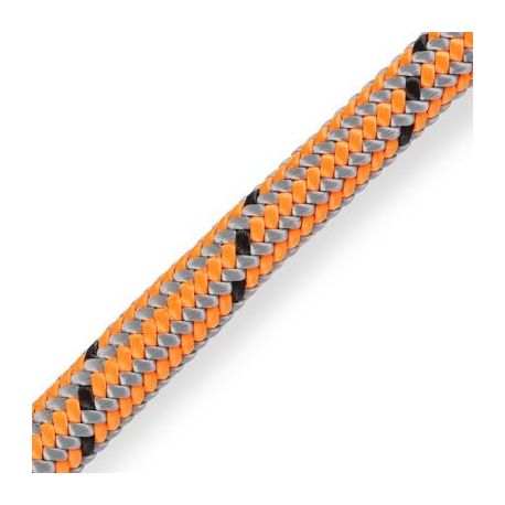 Marlow Vega 11.7mm Grey/Orange Climbing Rope Splice One End 35m