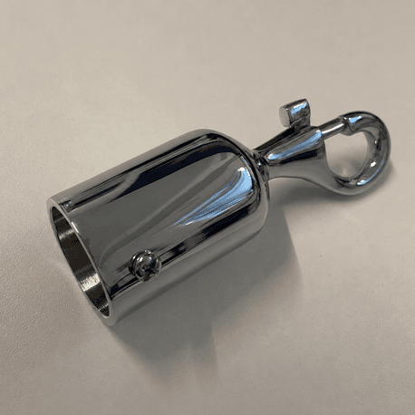 Trigger Hook for 24mm Rope - Chrome
