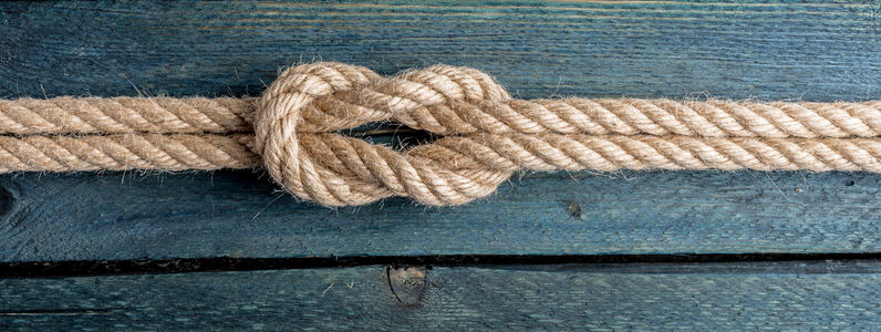Square,Knot.,Nautical,Rope,Knot